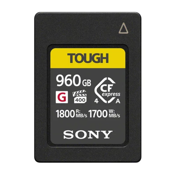 Карта памяти Sony CFexpress 960GB Type A серии CEA-G R1800/W1700 Карта памяти Sony CFexpress 960GB Type A серии CEA-G R1800/W1700
