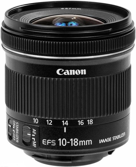 Объектив Canon EF-S 10-18mm f/4.5–5.6 IS STM 