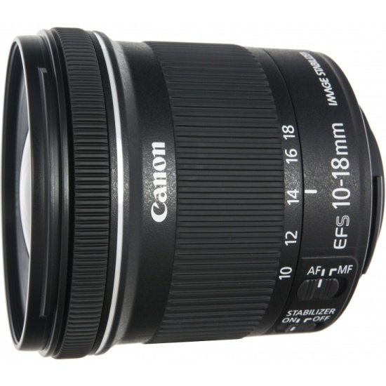 Объектив Canon EF-S 10-18mm f/4.5–5.6 IS STM 