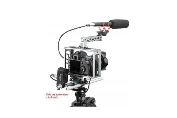 BOYA BY-MA2 Универсальный двуканальный аудио микшер BOYA BY-MA2 Универсальный двуканальный аудио микшер