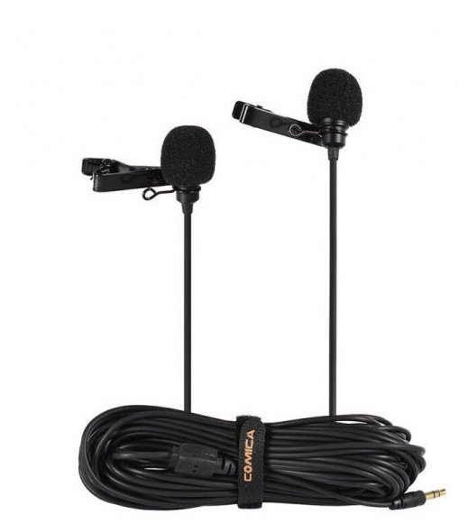 COMICA CVM-D02R 4.5M петличный микрофон COMICA CVM-D02R 4.5M петличный микрофон