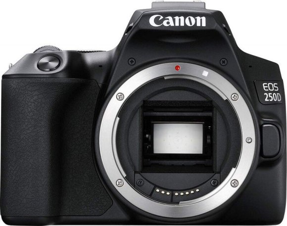 Фотоаппарат Canon EOS 250D body, чёрный  Фотоаппарат Canon EOS 250D body, чёрный