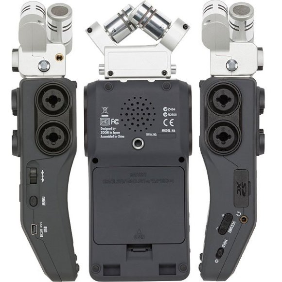 Рекордер ZOOM H6 черный 