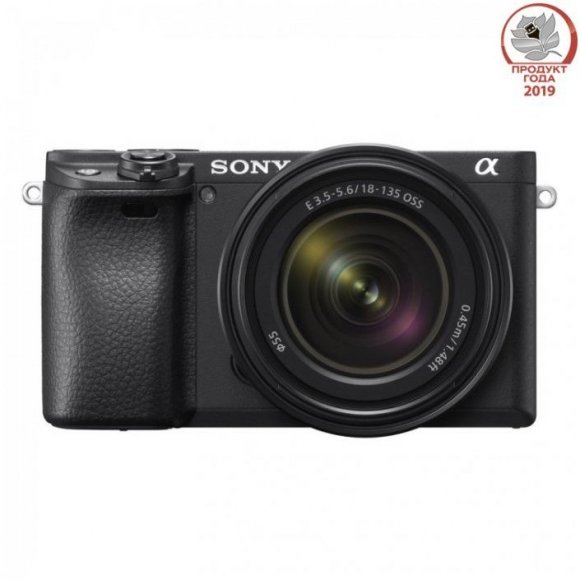 Фотоаппарат Sony Alpha ILCE-6400 Kit E 18-135mm F3.5-5.6 OSS, чёрный Фотоаппарат Sony Alpha ILCE-6400 Kit E 18-135mm F3.5-5.6 OSS, чёрный
