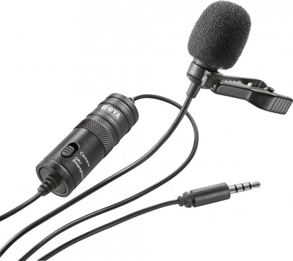 Boya BY-M1 Всенаправленный петличный микрофон 