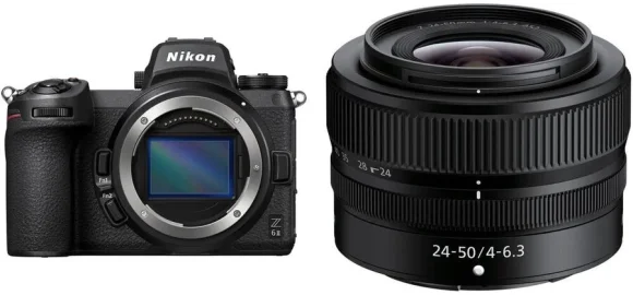 Фотоаппарат Nikon Z6 II Kit Nikkor Z 24-50mm f/4-6.3, чёрный 