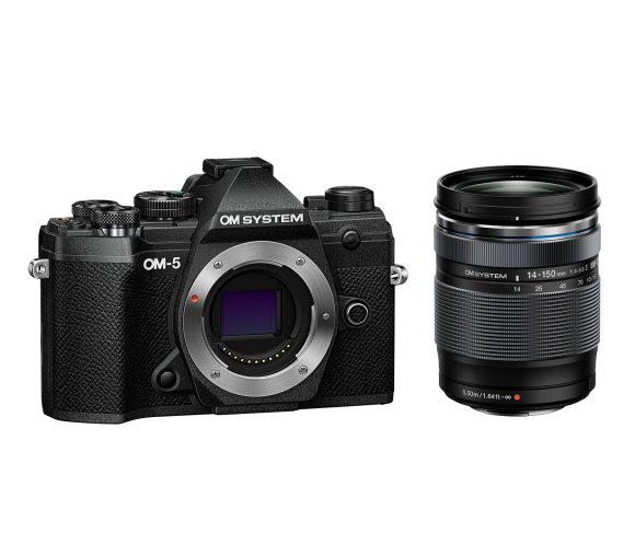 Фотоаппарат Olympus OM SYSTEM OM-5 Kit 14‐150mm f/4‐5.6 II, чёрный 
