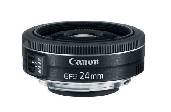 Объектив Canon EF-S 24mm f/2.8 STM, чёрный Объектив Canon EF-S 24mm f/2.8 STM, чёрный