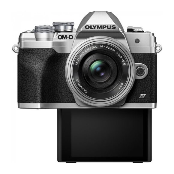 Olympus OM-D E-M10 Mark IV Body Silver