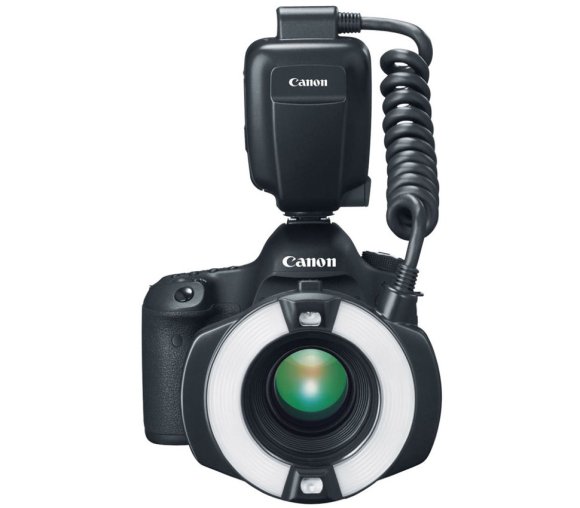 Фотовспышка Canon Macro Ring Lite MR-14 EX II, чёрная Фотовспышка Canon Macro Ring Lite MR-14 EX II, чёрная