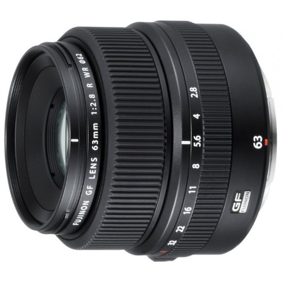 Объектив Fujifilm GF 63mm f/2.8 R WR, чёрный Объектив Fujifilm GF 63mm f/2.8 R WR, чёрный