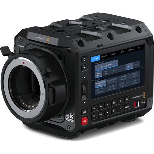 Видеокамера Blackmagic Design PYXIS 6K Cinema Box (Canon EF), чёрная Видеокамера Blackmagic Design PYXIS 6K Cinema Box (Canon EF), чёрная