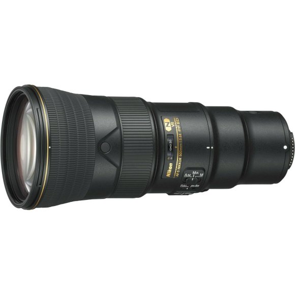  Объектив Nikon AF-S NIKKOR 500mm f/5.6E PF ED VR, чёрный 