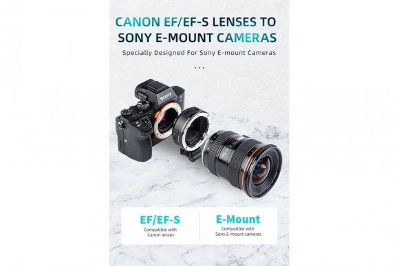 VILTROX EF-E5 (Переходное кольцо для объективов Canon EF/EF-S lenses на Sony E mount) VILTROX EF-E5 (Переходное кольцо для объективов Canon EF/EF-S lenses на Sony E mount)