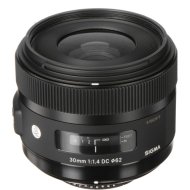 Объектив Sigma AF 30mm f/1.4 DC HSM Art Nikon F, чёрный Объектив Sigma AF 30mm f/1.4 DC HSM Art Nikon F, чёрный
