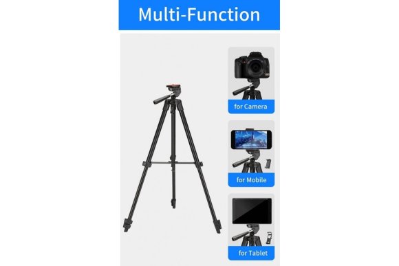 Штатив Jmary KP-2205 Black для съёмки с фото, видеокамер и смартфон 