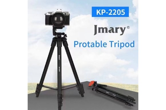 Штатив Jmary KP-2205 Black для съёмки с фото, видеокамер и смартфон 
