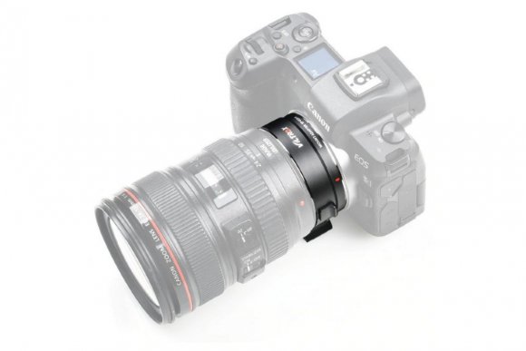 VILTROX EF-EOS R (Переходное кольцо для объективов canon EF на EOS R крепление камеры) VILTROX EF-EOS R (Переходное кольцо для объективов canon EF на EOS R крепление камеры)