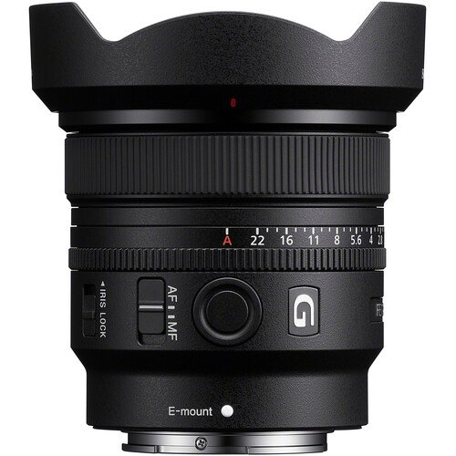 Объектив Sony FE 16mm f/1.8 G, чёрный 