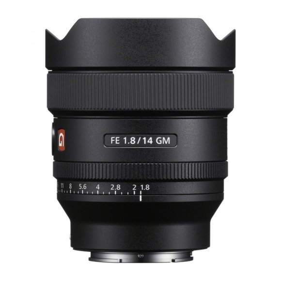 Объектив Sony FE 14mm f/1.8 GM, черный Объектив Sony FE 14mm f/1.8 GM, черный