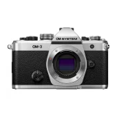 Фотоаппарат Olympus (OM System) OM-3 Body, серебристый
