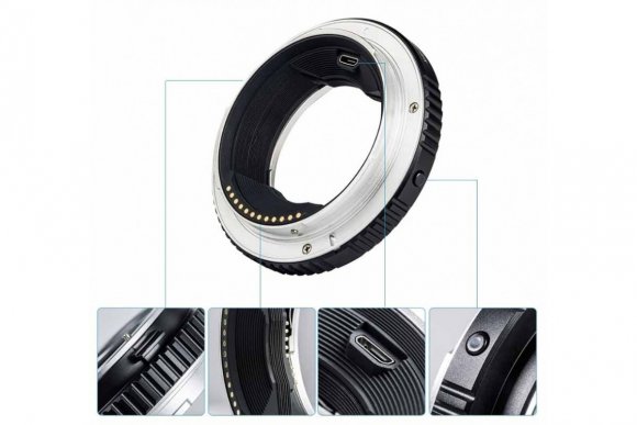VILTROX EF-GFX (Переходное кольцо для Canon EF lens на Fuji GFX байонет камеры)  VILTROX EF-GFX (Переходное кольцо для Canon EF lens на Fuji GFX байонет камеры)