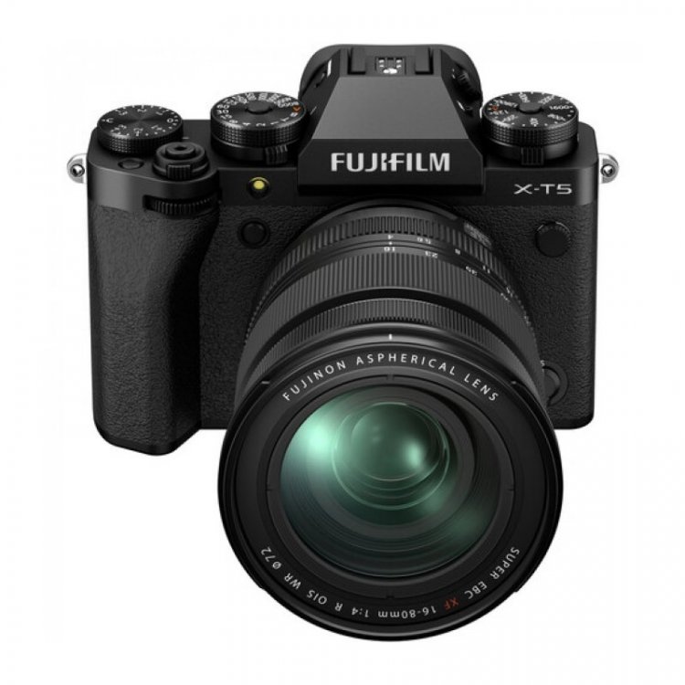 Фотоаппарат Fujifilm X-T5 Kit XF 16-80mm F4 R OIS WR, чёрный с доставкой по Москве и всей России