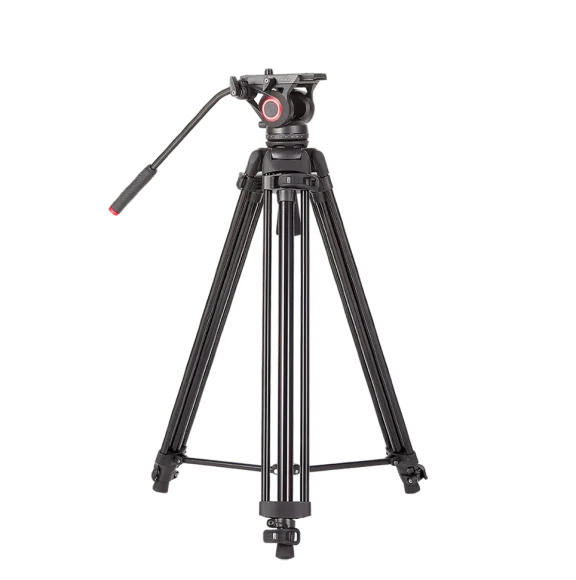 Штатив Miliboo MTT606A II с головой MYT802 II, чёрный 