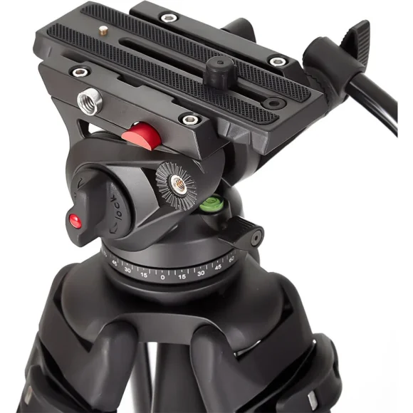 Штатив Miliboo MTT606A II с головой MYT802 II, чёрный 