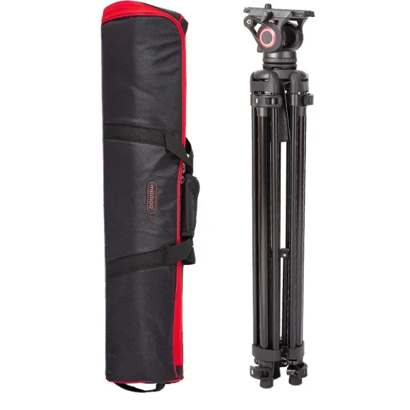 Штатив Miliboo MTT606A II с головой MYT802 II, чёрный 