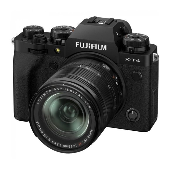 Фотоаппарат Fujifilm X-T4 Kit XF 18-55mm f/2.8-4 R LM OIS, чёрный 