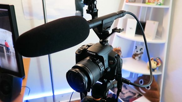 Микрофон-пушка Sennheiser MKE 600, чёрный  Микрофон-пушка Sennheiser MKE 600, чёрный