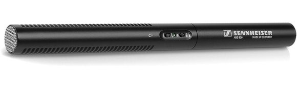 Микрофон-пушка Sennheiser MKE 600, чёрный  Микрофон-пушка Sennheiser MKE 600, чёрный
