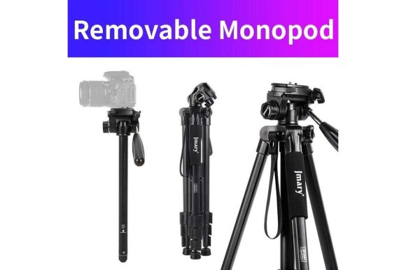 Штатив Jmary KP-2254 Black два в одном штатив и монопод [50cm/165cm,нагрузка 4 кг] 