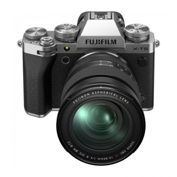 Фотоаппарат Fujifilm X-T5 Kit XF 16-80mm F4 R OIS WR, серебристый 