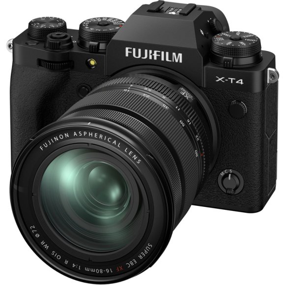  Fujifilm X-T4 Kit XF 16-80mm F4 R OIS WR Black 