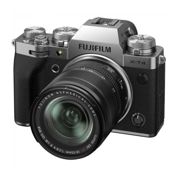 Фотоаппарат Fujifilm X-T4 Kit 18-55mm f/2.8-4.0 R LM OIS Silver 