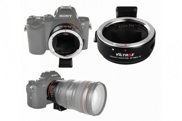 VILTROX EF-NEX IV (Переходное кольцо с автофокусом для Canon EF объектива to Sony NEX) VILTROX EF-NEX IV (Переходное кольцо с автофокусом для Canon EF объектива to Sony NEX)