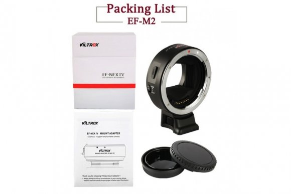 VILTROX EF-NEX IV (Переходное кольцо с автофокусом для Canon EF объектива to Sony NEX) VILTROX EF-NEX IV (Переходное кольцо с автофокусом для Canon EF объектива to Sony NEX)