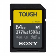 Карта памяти Sony TOUGH M SDXC 64GB  SF-M  UHS-II U3 V60 150/277 MB/s (SF-M64T)  Карта памяти Sony TOUGH M SDXC 64GB  SF-M  UHS-II U3 V60 150/277 MB/s (SF-M64T)