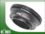 KIWIFOTOS LMA-FD_M4/3 (Переходное кольцо для Canon FD объектива to Micro 4/3) KIWIFOTOS LMA-FD_M4/3 (Переходное кольцо для Canon FD объектива to Micro 4/3)