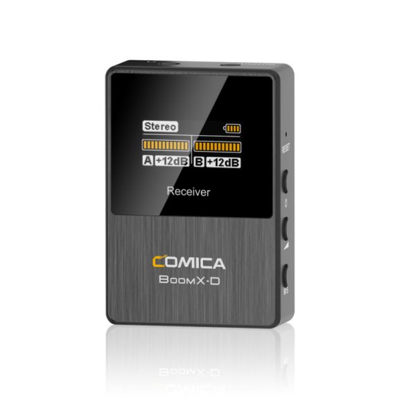 Comica BoomX-D1 (RX+TX) Микрофонная радиосистема для камер и смартфонов  Comica BoomX-D1 (RX+TX) Микрофонная радиосистема для камер и смартфонов