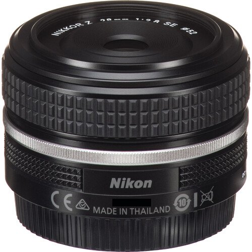 Объектив Nikon NIKKOR Z 28mm f/2.8 SE, чёрный Объектив Nikon NIKKOR Z 28mm f/2.8 SE, чёрный