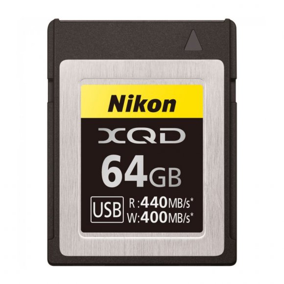 Nikon XQD Memory Card 64GB 400/440 MB/s (G64F) 