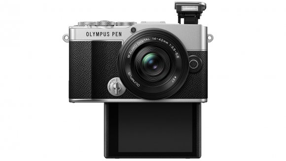 Фотоаппарат Olympus PEN E-P7 Kit  14-42mm EZ Silver (Меню на русском языке) 