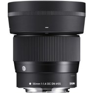 Объектив Sigma 56mm f/1.4 DC DN Contemporary for Nikon Z, чёрный Объектив Sigma 56mm f/1.4 DC DN Contemporary for Nikon Z, чёрный