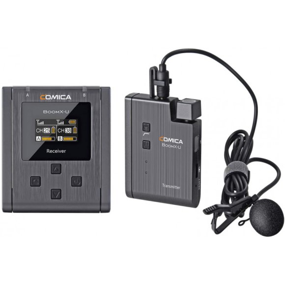 COMICA BoomX-U U1 (TX+RX) Микрофонная радиосистема COMICA BoomX-U U1 (TX+RX) Микрофонная радиосистема