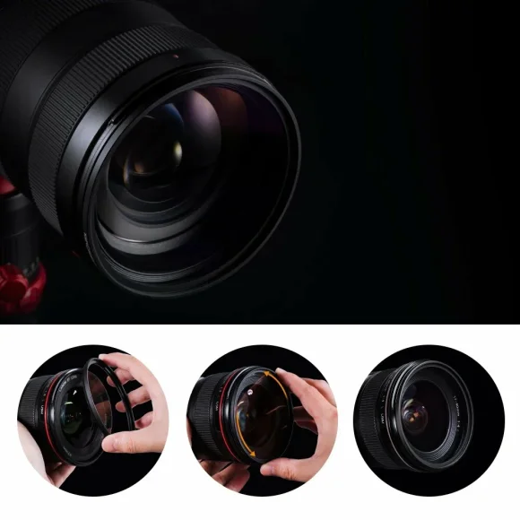 ​Светофильтр K&F Concept NANO-C Series HMC UV 77mm 