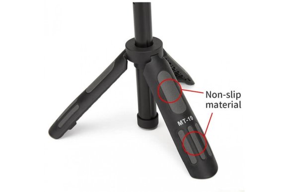 Jmary MT-19 Мини настольный штатив c селфи-моноподом для съёмки с фото, видеокамер и смартфон Jmary MT-19 Мини настольный штатив c селфи-моноподом для съёмки с фото, видеокамер и смартфон