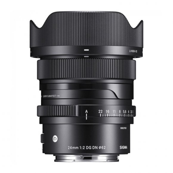 Объектив Sigma AF 24mm f/2.0 DG DN Contemporary for Sony E, чёрный Объектив Sigma AF 24mm f/2.0 DG DN Contemporary for Sony E, чёрный